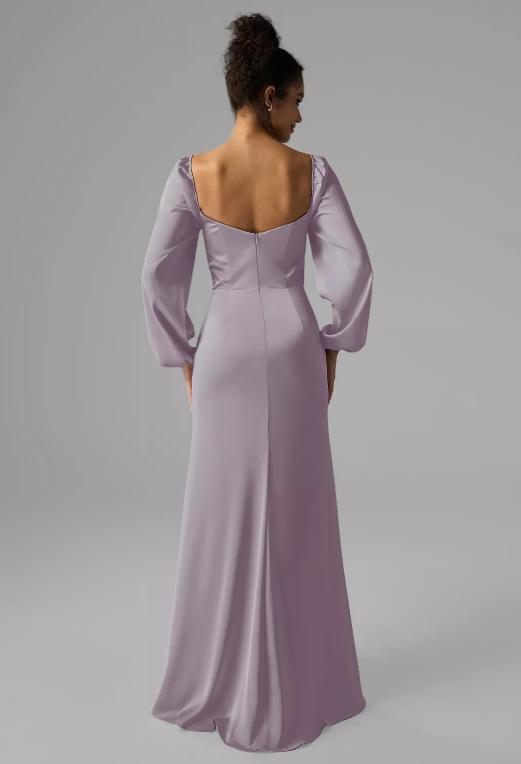 AW Isobelle Purple Haze  Long Bridesmaid Dresses